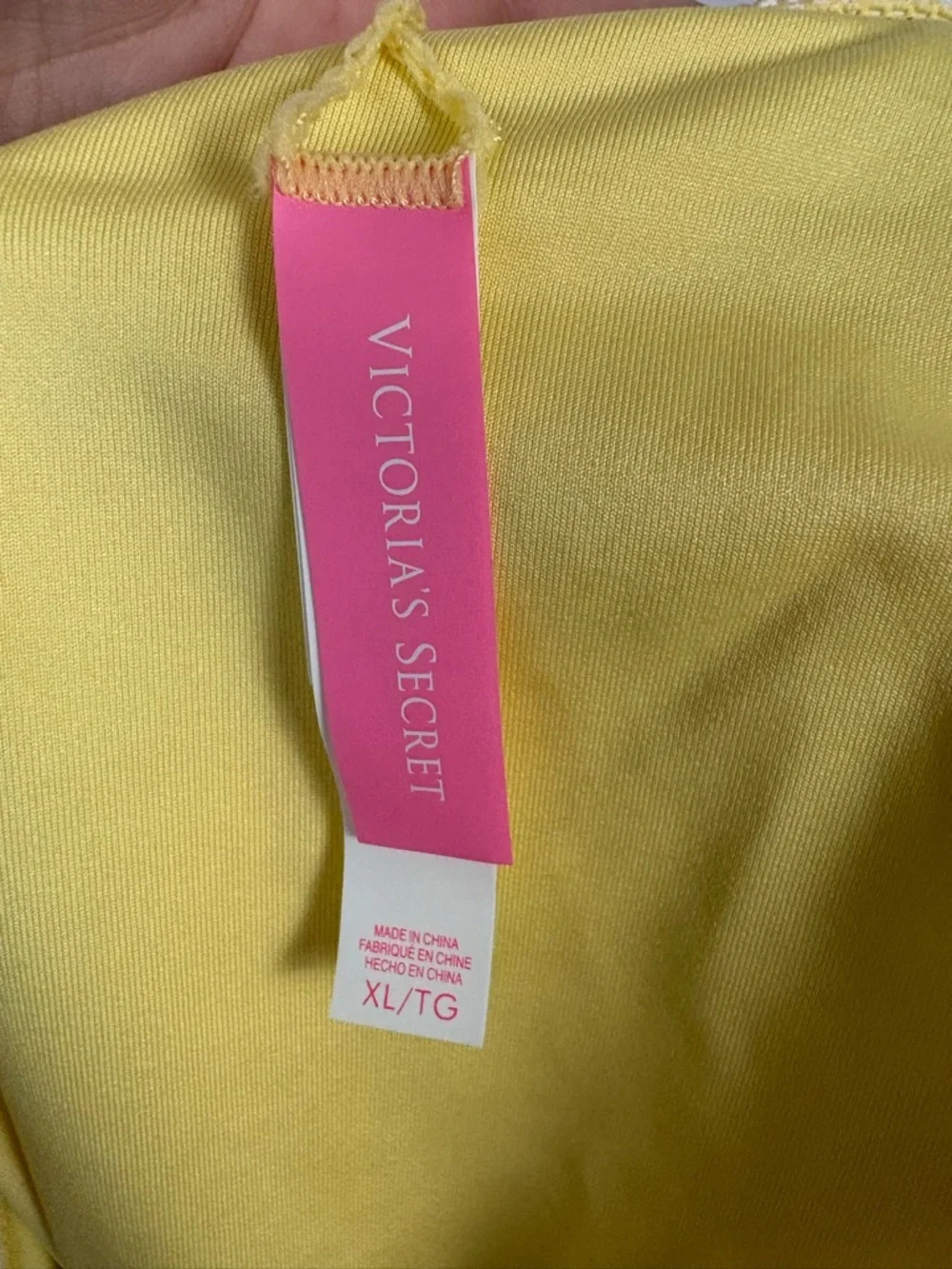 New Victoria's Secret tie-dye high-waisted bikini bottom size XL